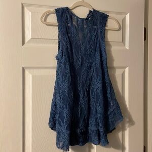 Free People Lace Tank Top